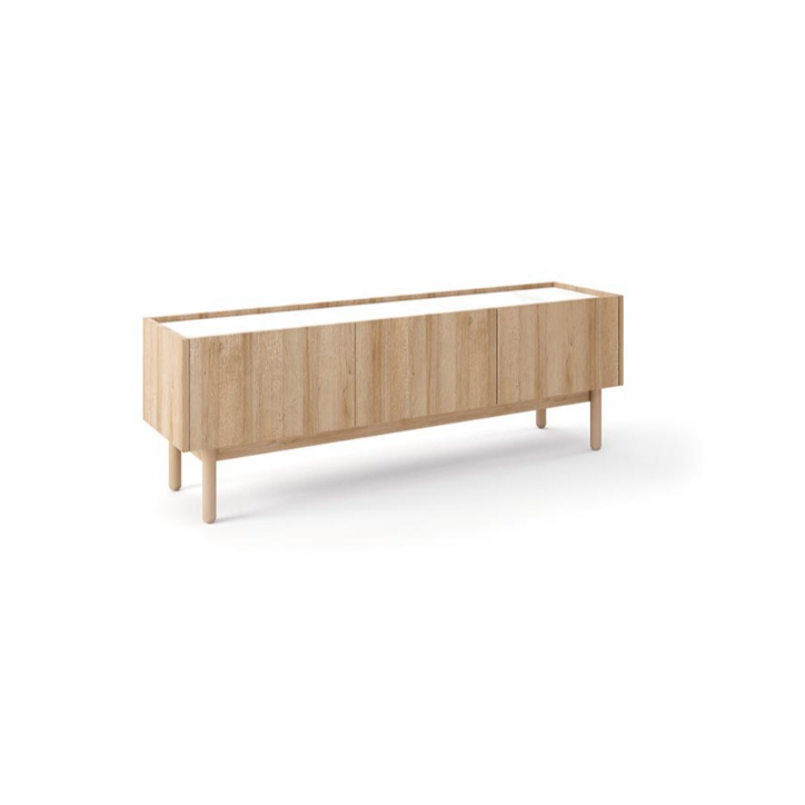Ensemble meuble TV BOHO couleur Chêne Rivera